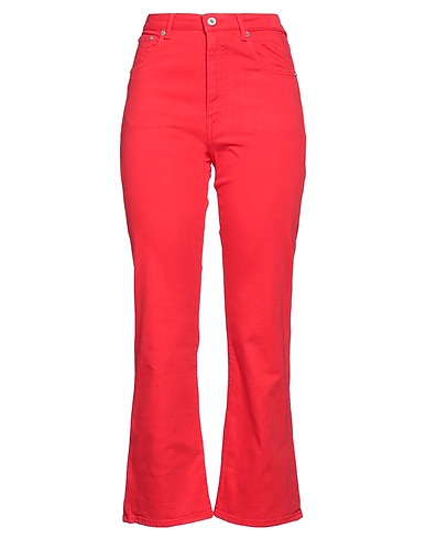 OTTOD'AME Bootcut Jeans Red 98% Cotton, 2% Elastane
