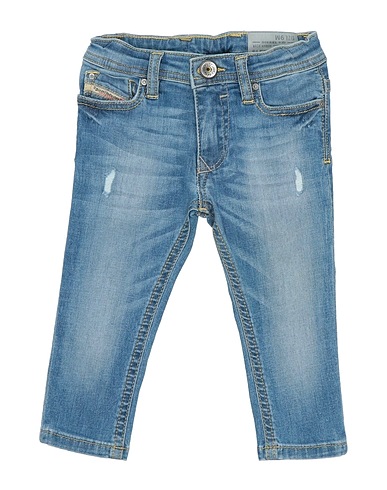 DIESEL Denim pants Blue 89% Cotton, 9% Polyester, 2% Elastane