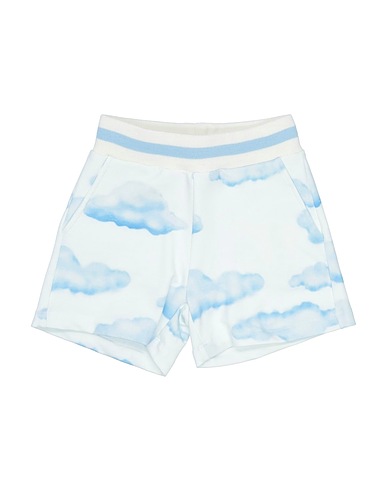 MONNALISA Shorts & Bermuda White 95% Cotton, 5% Elastane