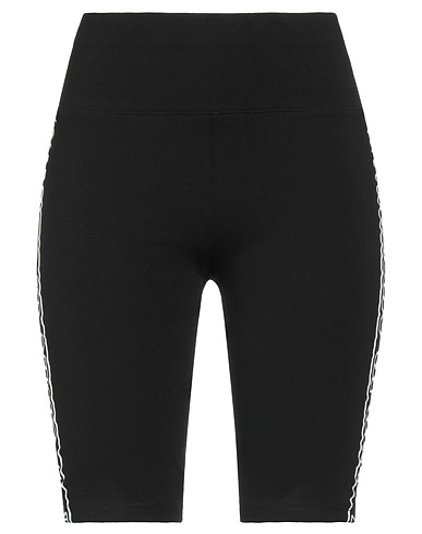 PLEIN SPORT Leggings Black 90% Cotton, 10% Elastane
