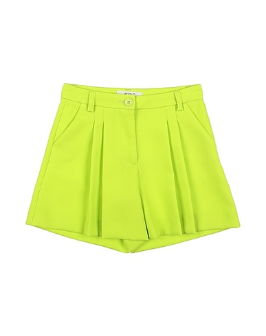 VICOLO Shorts et Bermudas Vert 88% Polyester, 12% Élasthanne