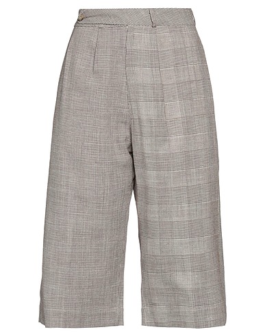 TRUE NYC® Casual trouser Brown 35% Cotton, 35% Viscose, 15% Linen, 10% Acrylic, 5% Other Fibres