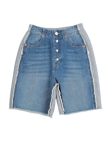 MM6 MAISON MARGIELA Shorts Blau 100% Baumwolle