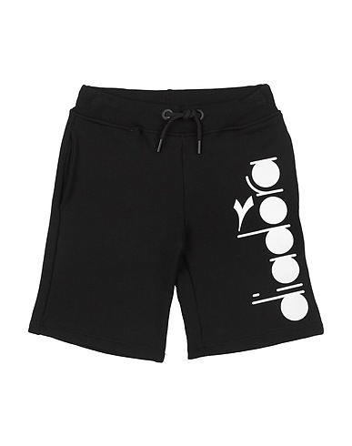 DIADORA Shorts & Bermuda Black 100% Cotton