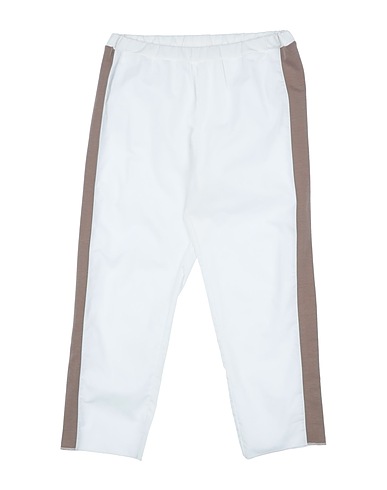 FRUGOO Casual trouser Ivory 100% Cotton, Elastane