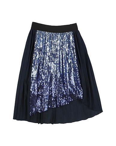 PINKO UP Skirt Midnight blue 100% Polyamide, Polyester