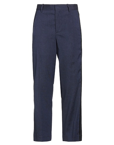 NEIL BARRETT Casual trouser Navy blue 54% Polyester, 44% Virgin Wool, 2% Elastane
