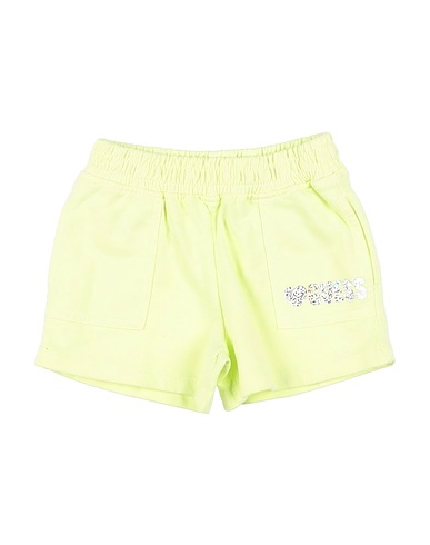 GUESS Shorts & Bermuda Light green 100% Cotton