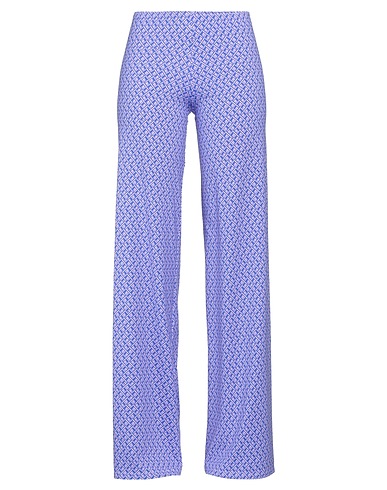 IU RITA MENNOIA Casual trouser Purple 83% Polyamide, 17% Elastane