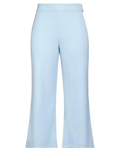 NO SECRETS Casual trouser Sky blue 95% Polyester, 5% Elastane