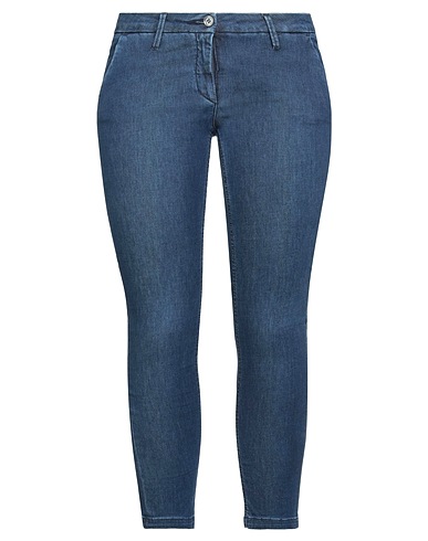 SHAFT DELUXE Denim trousers Blue 82% Cotton, 10% Other Fibres, 6% Tencel™, 2% Elastane