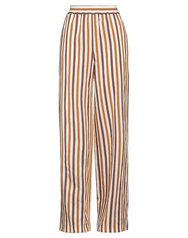 SUOLI Casual trouser Brown 90% Viscose, 10% Polyester