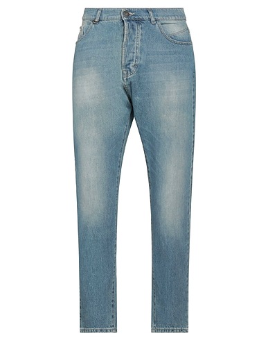 IMPERIAL Denim trousers Blue 100% Cotton