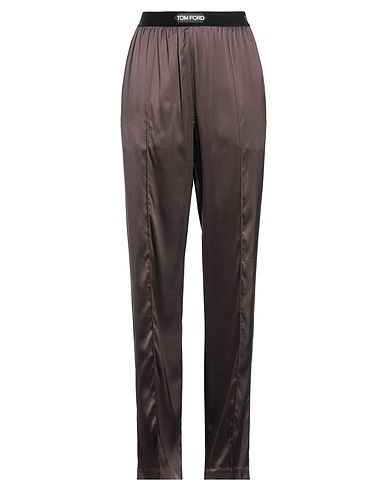 TOM FORD Pantalone Cioccolato 93% Seta, 7% Elastan
