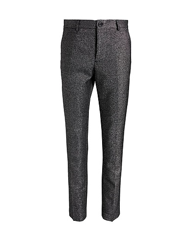 MICHAEL KORS MENS Casual trouser Charcoal 94% Wool, 3% Lurex®, 3% Polyester