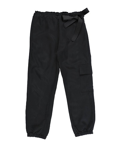 ALETTA Pantalone Nero 70% Modal, 30% Poliestere