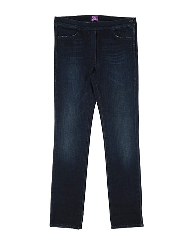 MAURO GRIFONI Denim trousers Blue 98% Cotton, 2% Elastane