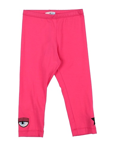 CHIARA FERRAGNI Leggings Fuchsia 95% Cotton, 5% Elastane