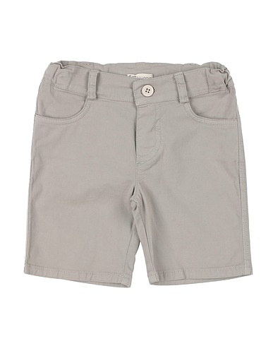 J.O. Milano Shorts & Bermuda Light grey 97% Cotton, 3% Elastane