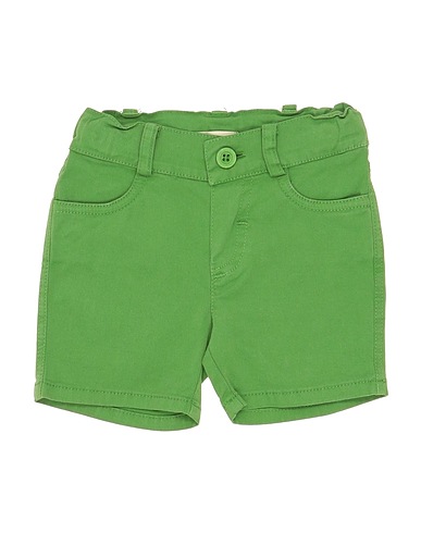J.O. Milano Shorts & Bermuda Green 97% Cotton, 3% Elastane