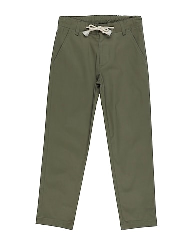 ALETTA Casual trouser Military green 97% Cotton, 3% Elastane