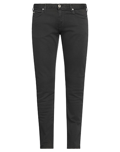 EMPORIO ARMANI Denim pants Dark green 98% Cotton, 2% Elastane