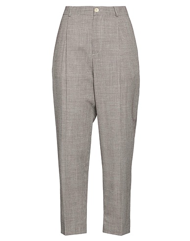 TRUE NYC® Pantalone Marrone 35% Cotone, 35% Viscosa, 15% Lino, 10% Acrilico, 5% Altre Fibre