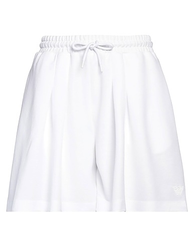 EMPORIO ARMANI Shorts & Bermuda White 60% Viscose, 40% Cotton