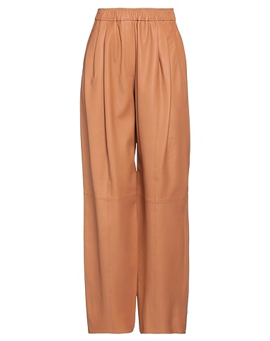 FORTE_FORTE Hosen Kamel 100% Leder
