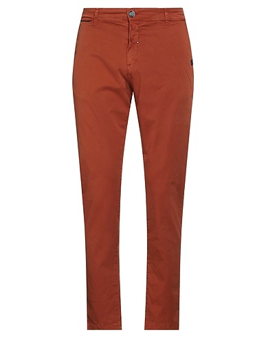 ZERO MENO Chinos Marrone 98% Cotone, 2% Elastan