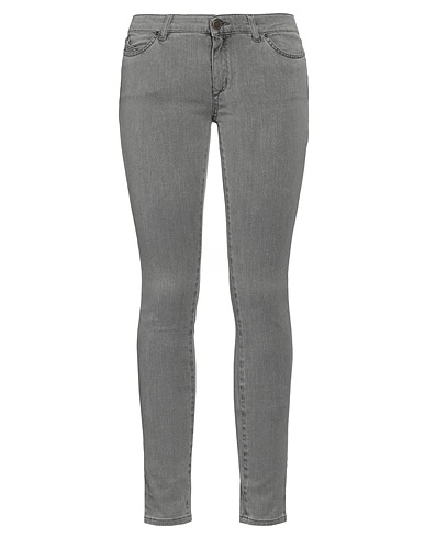 SUPERFINE Pantaloni jeans Grigio 98% Cotone, 2% Elastan, Poliestere