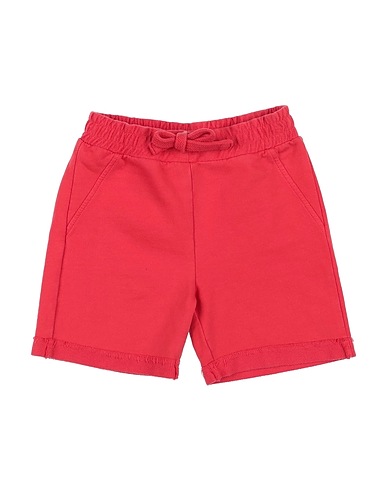PLEASE Shorts & Bermuda Red 100% Cotton