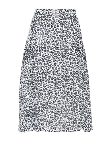 OLIVIA RUBIN Jupe mi-longue Blanc 100% Polyester