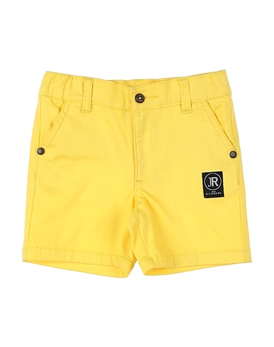 JOHN RICHMOND Shorts & Bermuda Yellow 98% Cotton, 2% Elastane