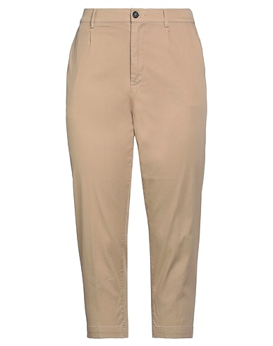 TRUE NYC® Casual trouser Beige 97% Cotton, 3% Elastane