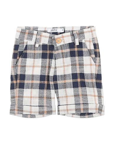 ALETTA Shorts & Bermuda Beige 50% Linen, 30% Cotton, 20% Polyester