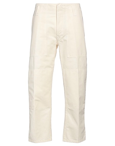 2W2M Casual pants Ivory 100% Cotton