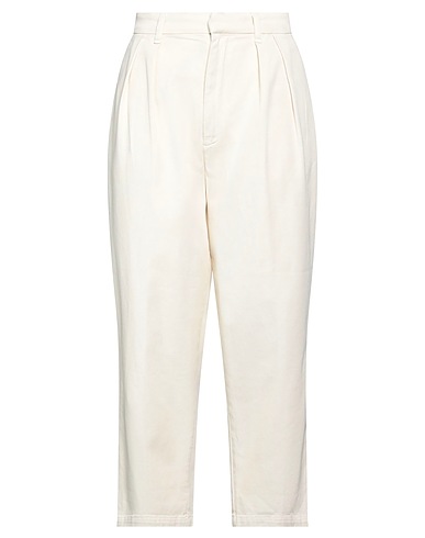 HAIKURE Casual trouser Ivory 98% Cotton, 2% Elastane