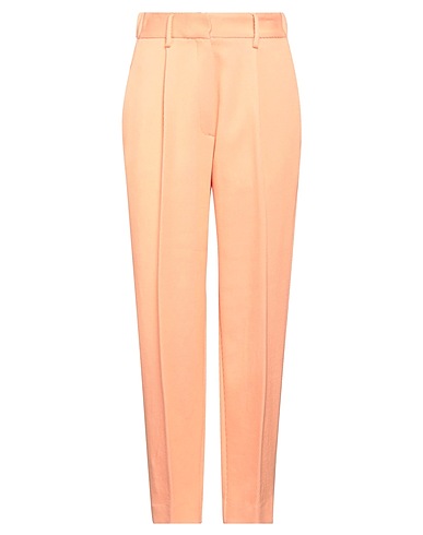 FORTE_FORTE Casual pants Apricot 51% Cotton, 49% Virgin Wool
