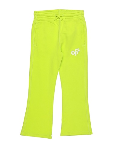OFF-WHITE™ KIDS Hosen Limettengrün 100% Baumwolle
