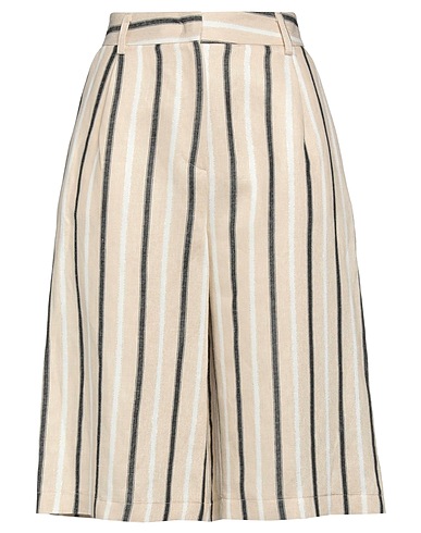 ICONA by KAOS Casual trouser Beige 52% Viscose, 46% Linen, 1% Polyester, 1% Polyamide