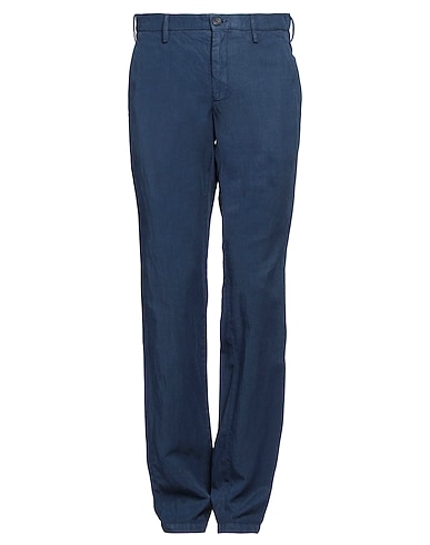 GUESS Casual trouser Blue 59% Lyocell, 23% Linen, 10% Cotton, 8% Other Fibres