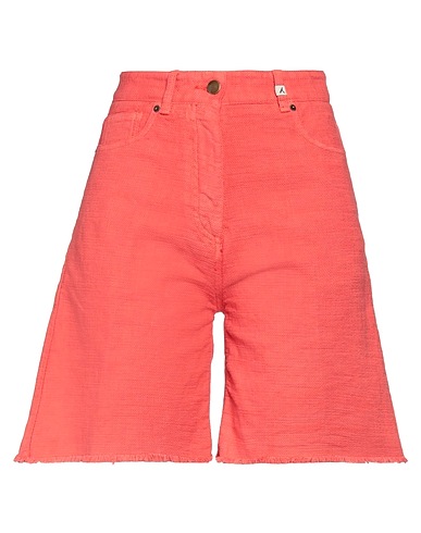 MYTHS Shorts & Bermuda Coral 99% Cotton, 1% Elastane
