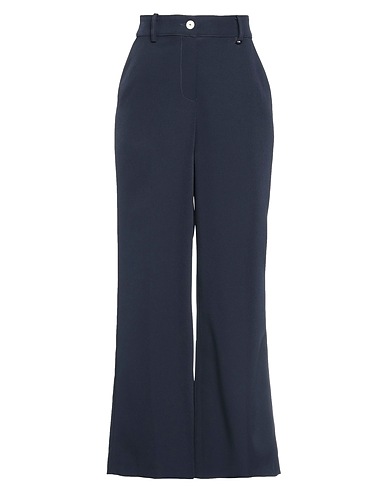 HAPPY 25® Casual pants Midnight blue 95% Polyester, 5% Elastane