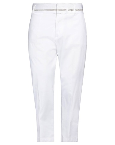 GAëLLE Paris Chinos Bianco 97% Cotone, 3% Elastan