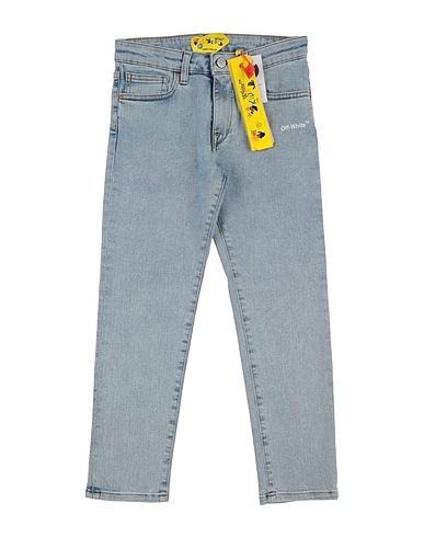 OFF-WHITE™ KIDS Denim pants Blue 98% Cotton, 2% Elastane