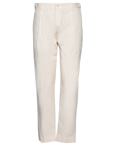 CALVIN KLEIN Casual pants Beige 80% Cotton, 17% Polyester, 3% Elastane