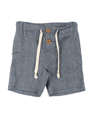 ZHOE & TOBIAH Shorts & Bermuda Midnight blue 49% Linen, 47% Cotton, 4% Elastane