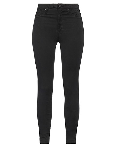 MET JEANS Casual trouser Black 98% Cotton, 2% Elastane