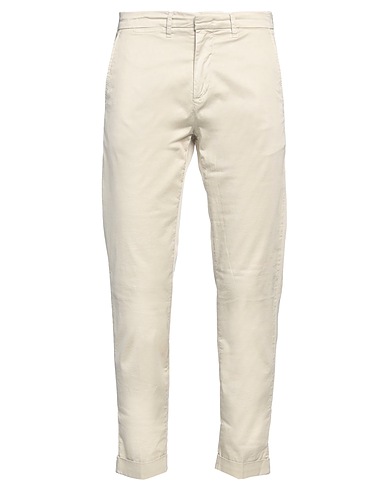 FAY Casual trouser Beige 97% Cotton, 3% Elastane